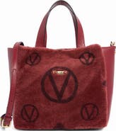 VALENTINO BY MARIO VALENTINO Genuine Shearling Tote Bag