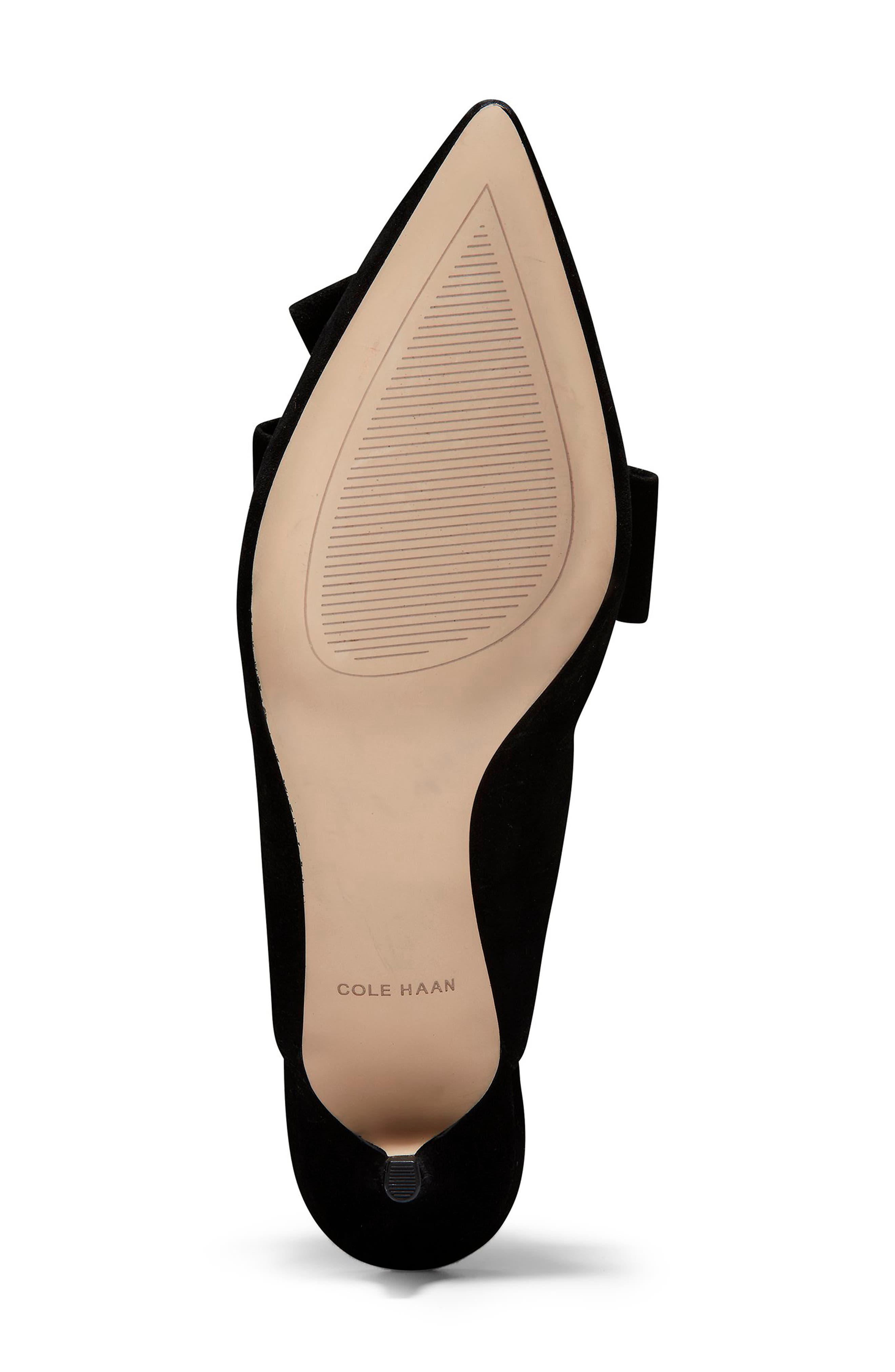 Ophelia Mule, Alternate, color, BLACK SUEDE