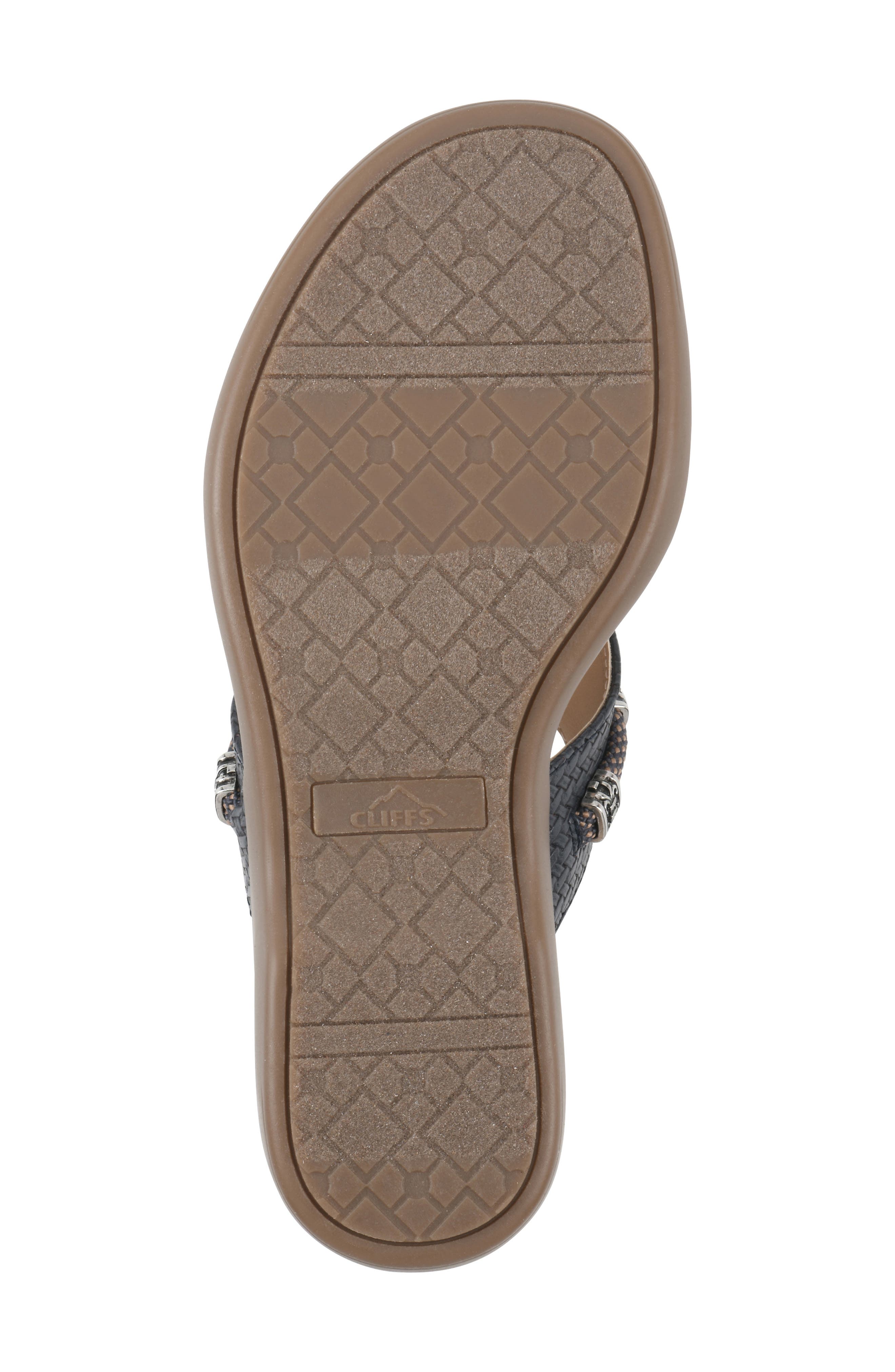 Bainah Thong Sandal, Alternate, color, NAVY / WOVEN