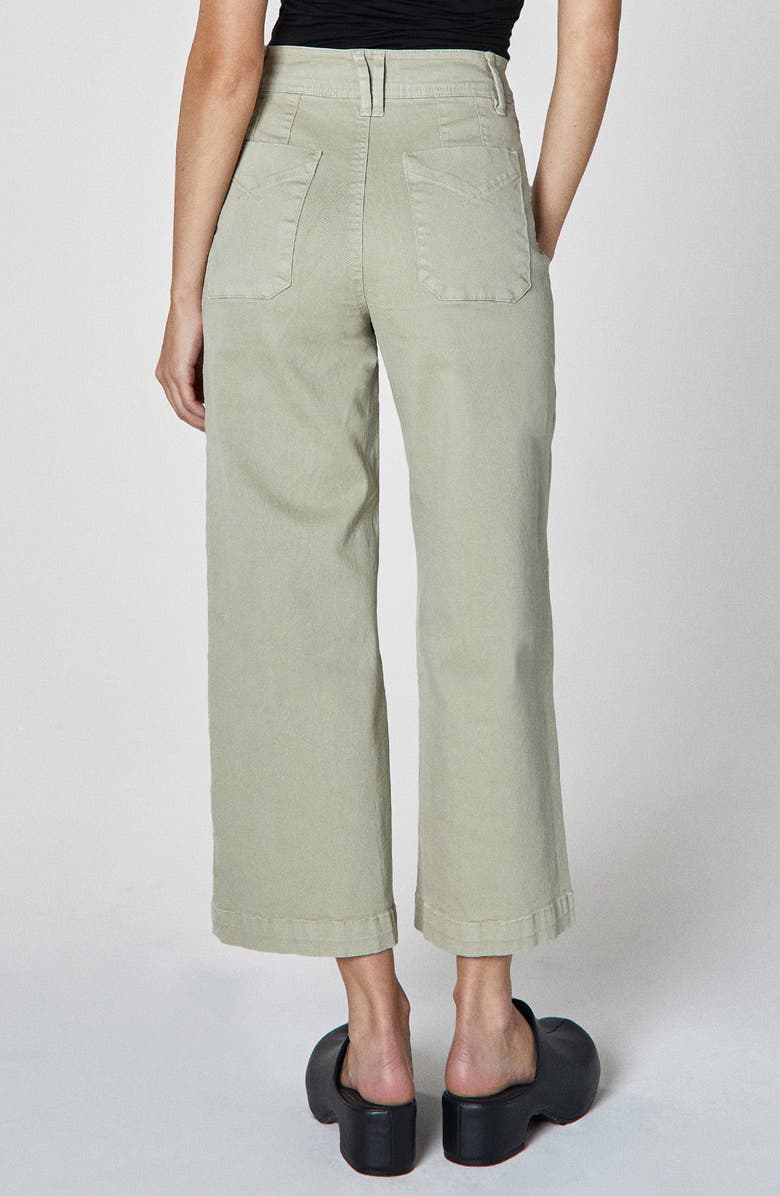 Unpublished Gemma High Waist Crop Wide Leg Jeans, Alternate, color, 