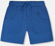 Deux par Deux Parachute Shorts with Patch Pockets