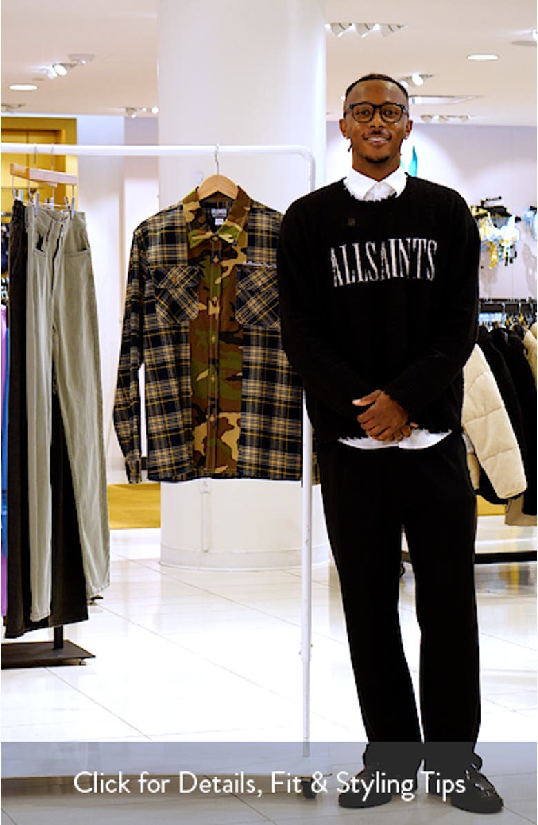 BB Wanderlust Plaid & Camo Cotton Button-Up Shirt, sales video thumbnail