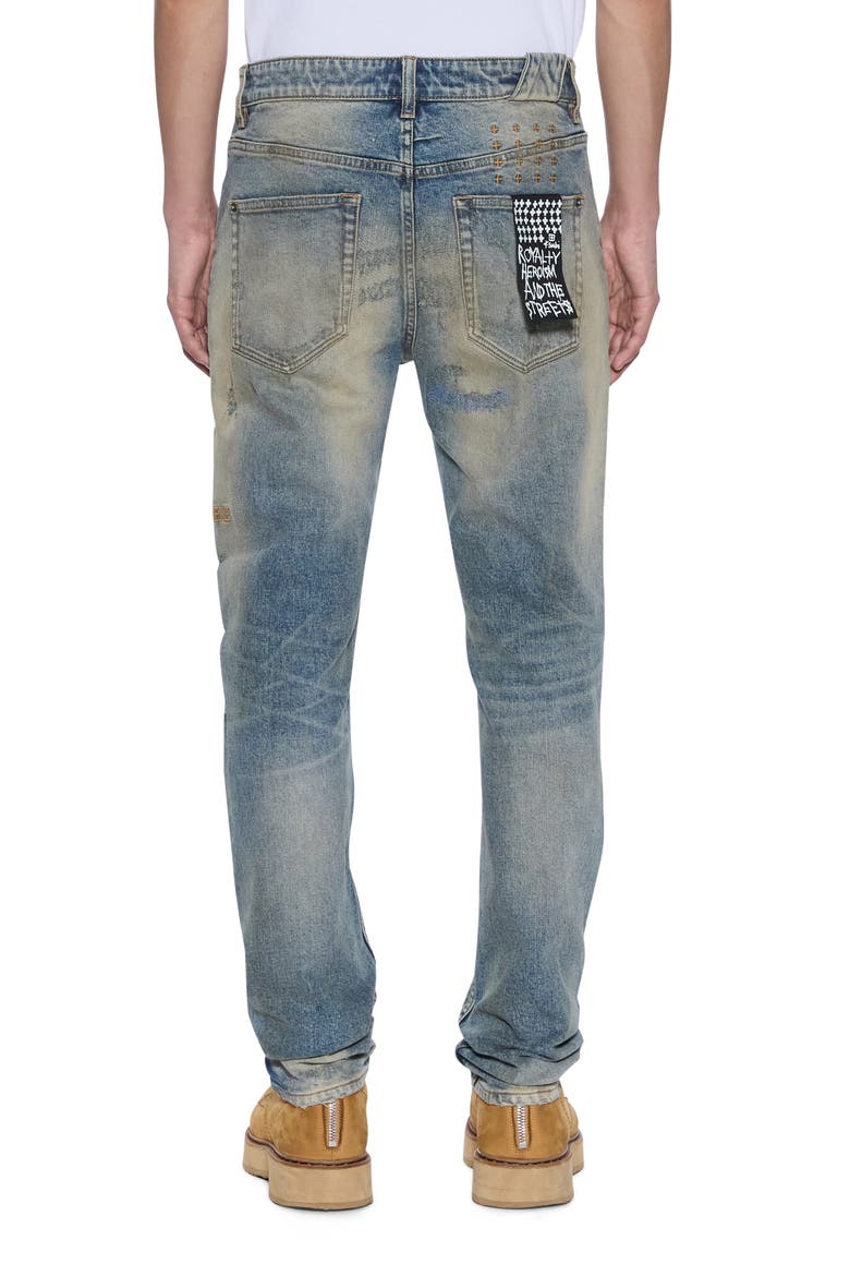 Chitch Brooklyn Slim Tapered Jeans, Alternate, color, DENIM