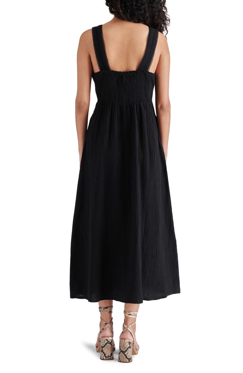 Steve Madden Taryn Cotton Midi Dress, Alternate, color, 
