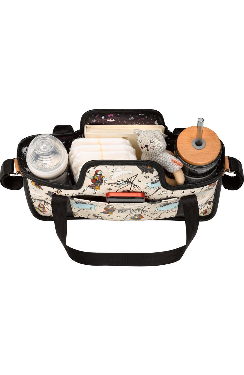 Petunia Pickle Bottom x Disney The Nightmare Before Christmas Wander Water Resistant Stroller Caddy, Alternate, color,