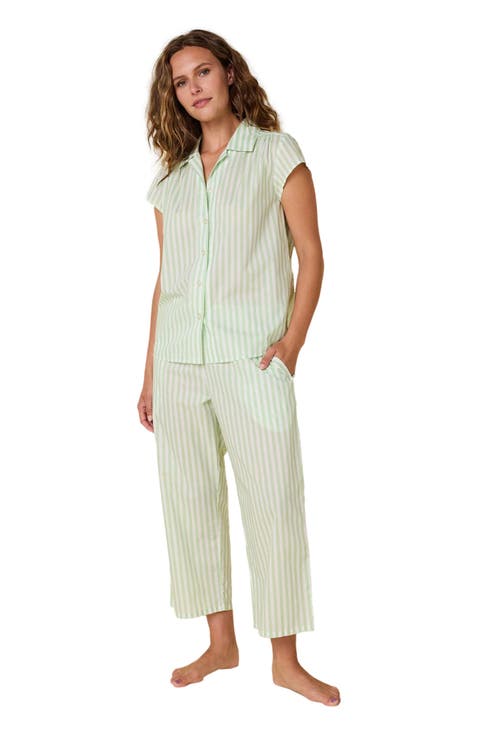 Luxe Pima Capri Print Set