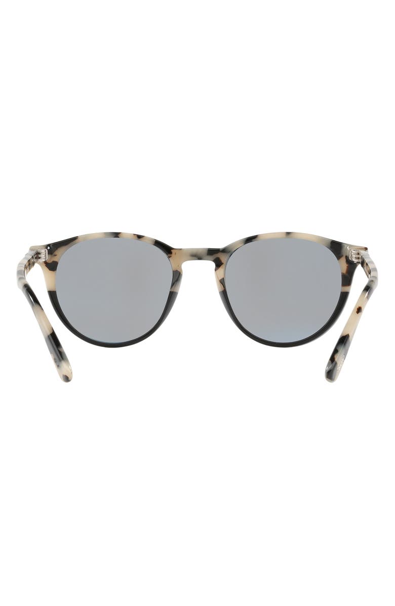 Persol 49mm Round Sunglasses, Alternate, color, 