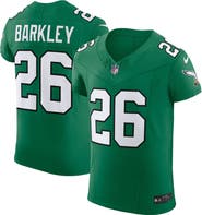 Nike Men's Nike Saquon Barkley Kelly Green Philadelphia Eagles Alternate Vapor F.U.S.E. Elite Jersey