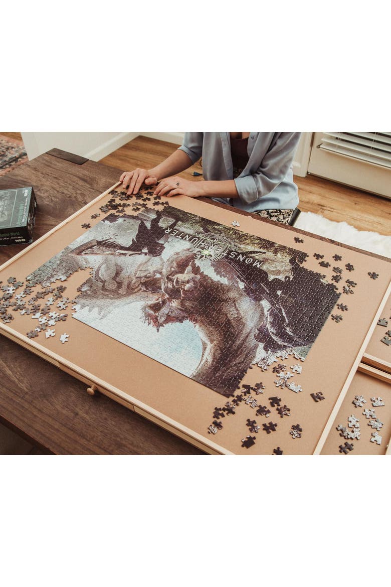 Monster Hunter Collage 1000 Piece Jigsaw Puzzle, Alternate, color, Multi-Color