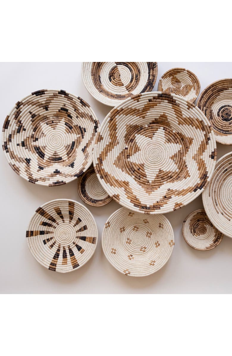 Maadili Collective Gathered Spaces Basket ~ Banana Fiber, Alternate, color, Natural