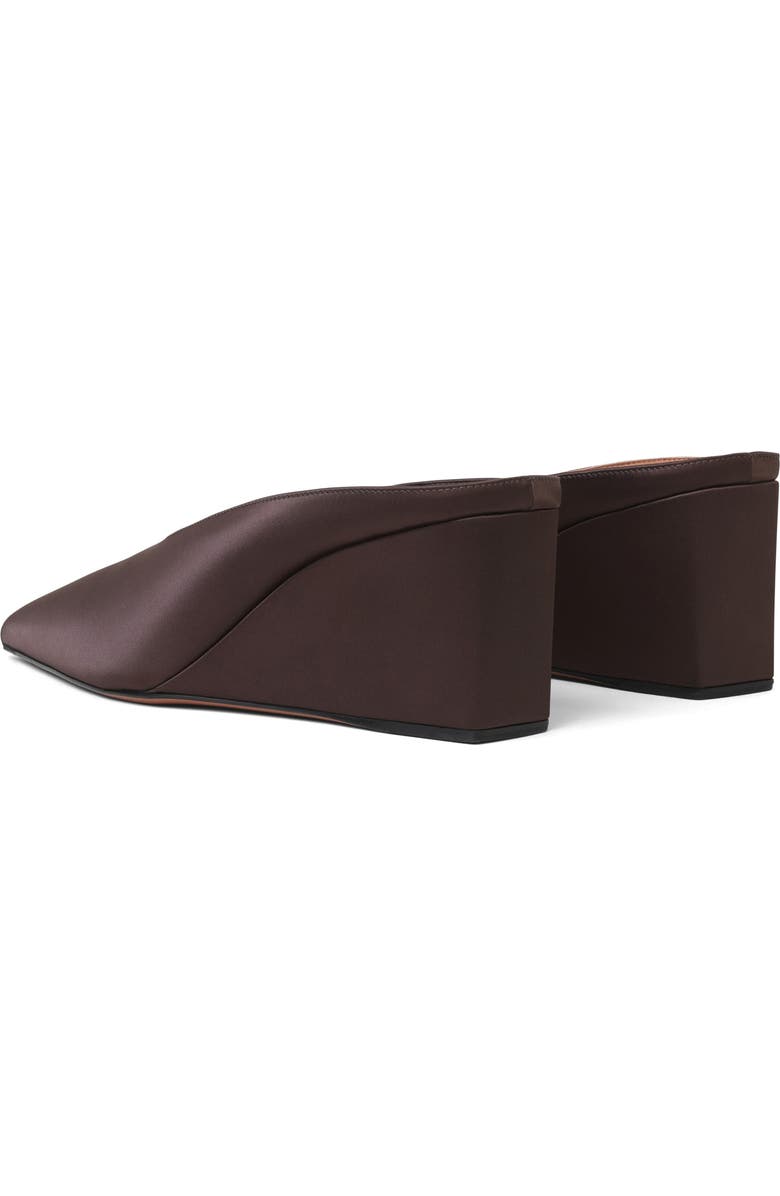 Alaïa Cube Pointed Toe Wedge Mule, Alternate, color,