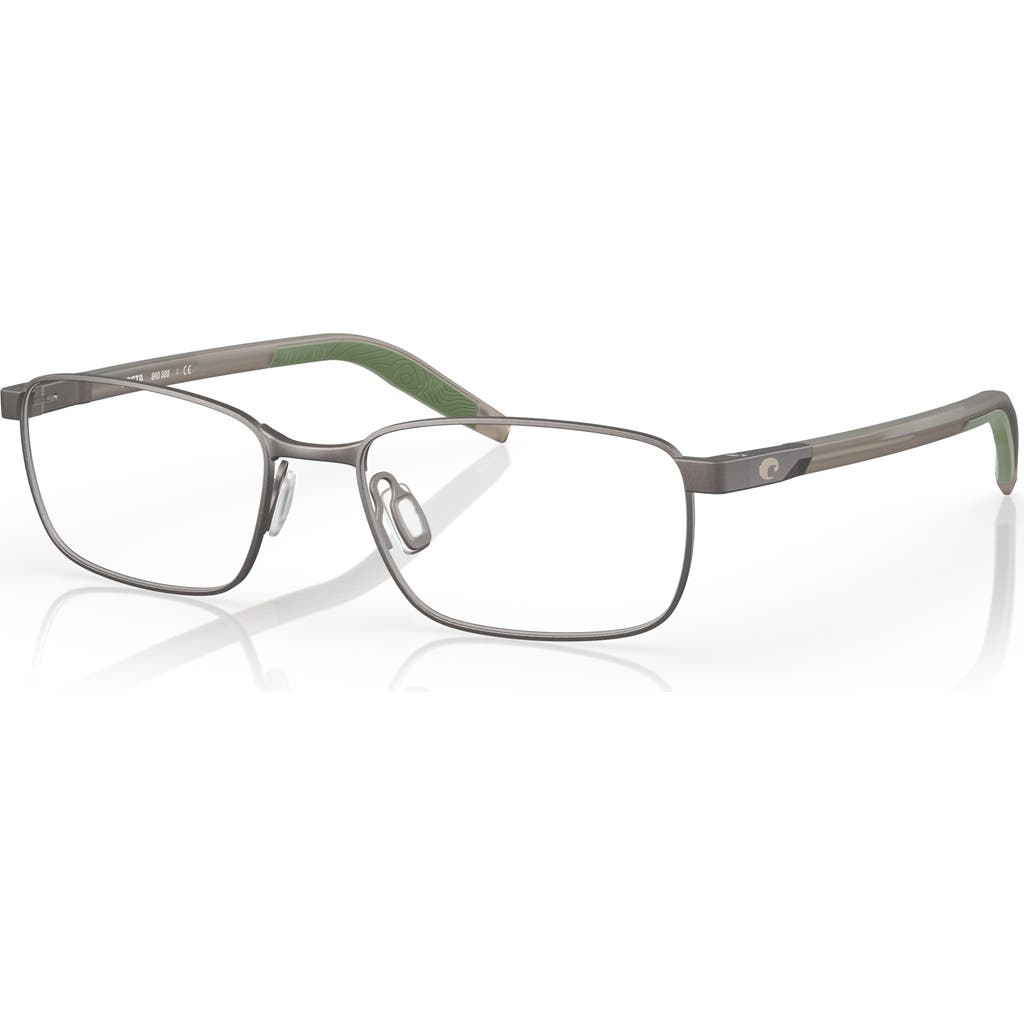 Costa 53mm Rectangle Optical Glasses In Gray