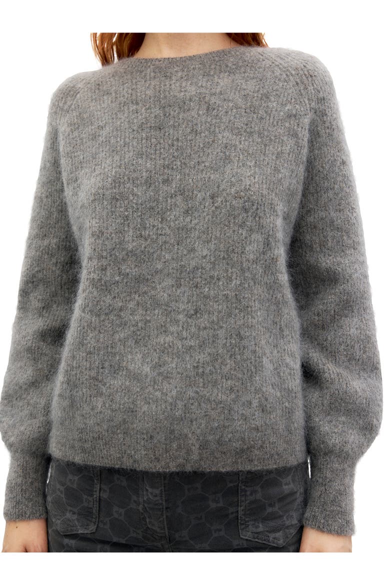 Riya Mohair Blend Sweater, Alternate, color, Bronze