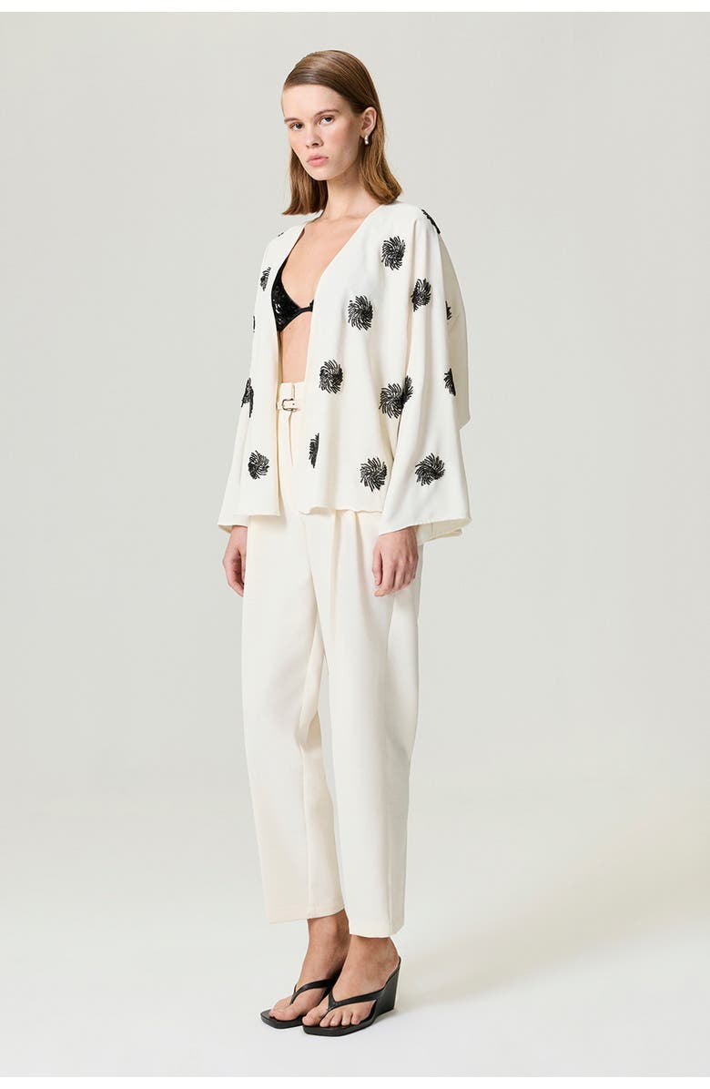 Nocturne Beaded Open-Front Kimono, Alternate, color, Multi-Colored