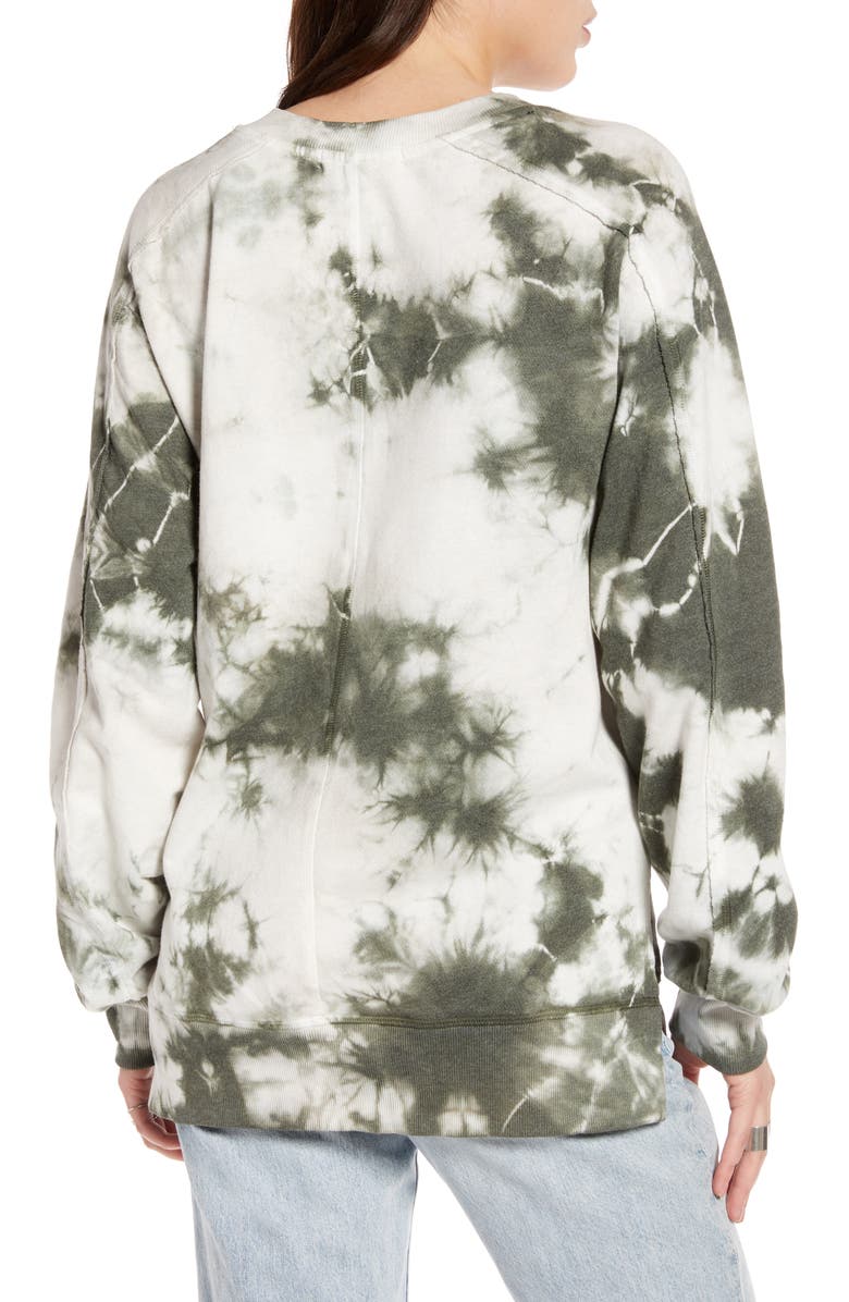 Treasure & Bond Tie Dye Crewneck Sweatshirt, Alternate, color,