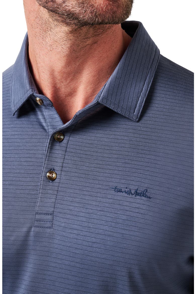 The Zinna 2.0 Polo Shirt, Alternate, color, VINTAGE INDIGO/ MOOD INDIGO