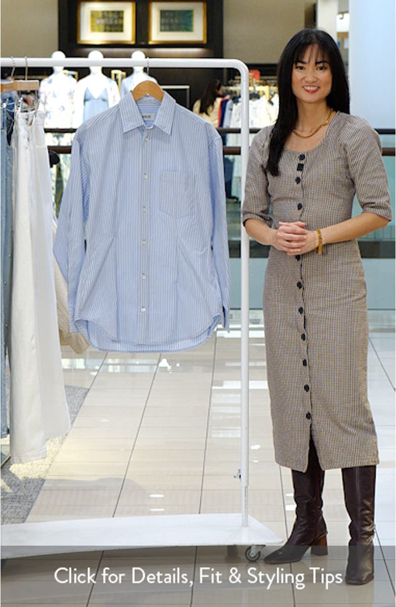 Cinch Stripe Button-Up Shirt, sales video thumbnail