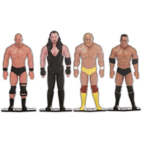FleXfigs Wwe Legends 4 Character Pack 3+ in Multicolored  product