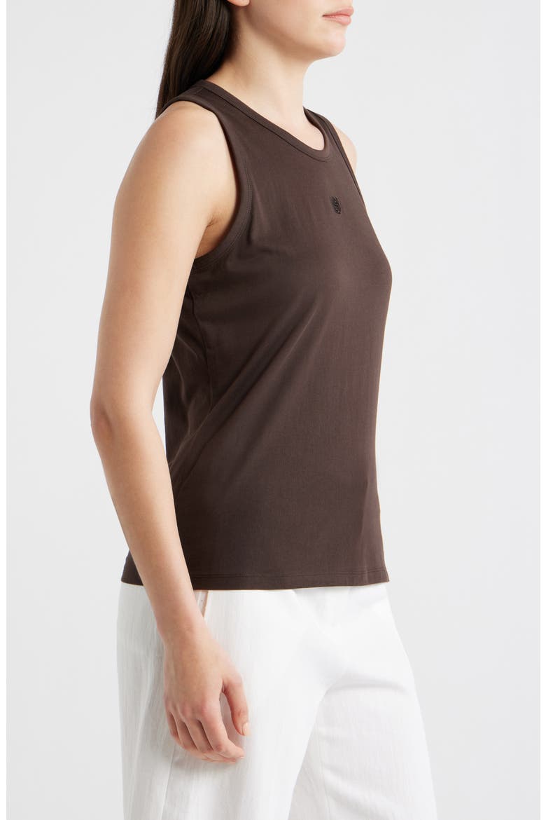 Eveysa Knit Tank, Alternate, color, CAVE BROWN