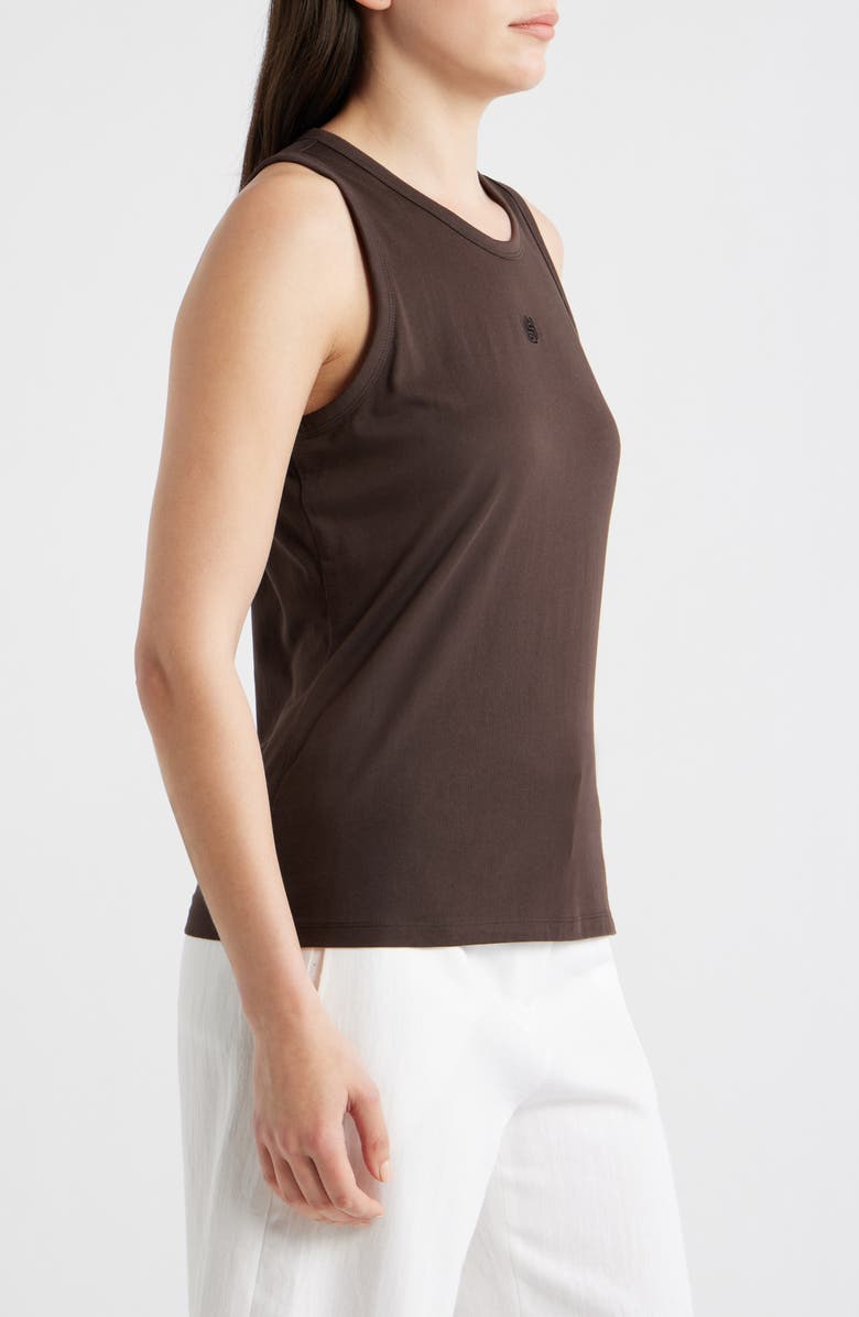 BOSS Eveysa Knit Tank, Alternate, color, Cave Brown