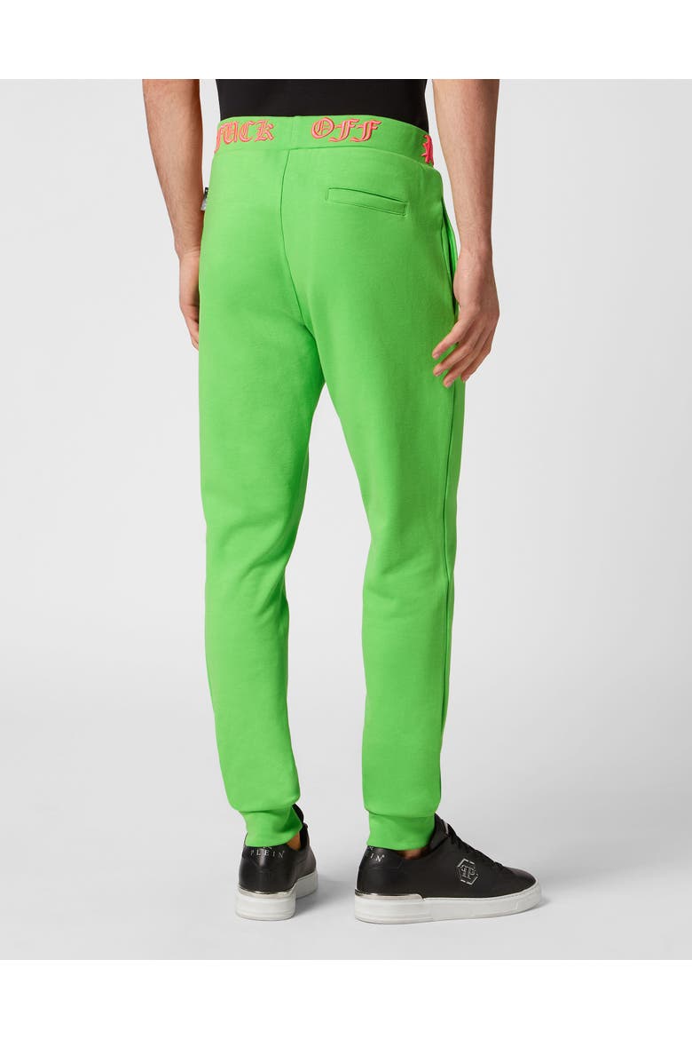 Jogging Trousers Skull&Amp;Bones Men, Alternate, color, acidgreen