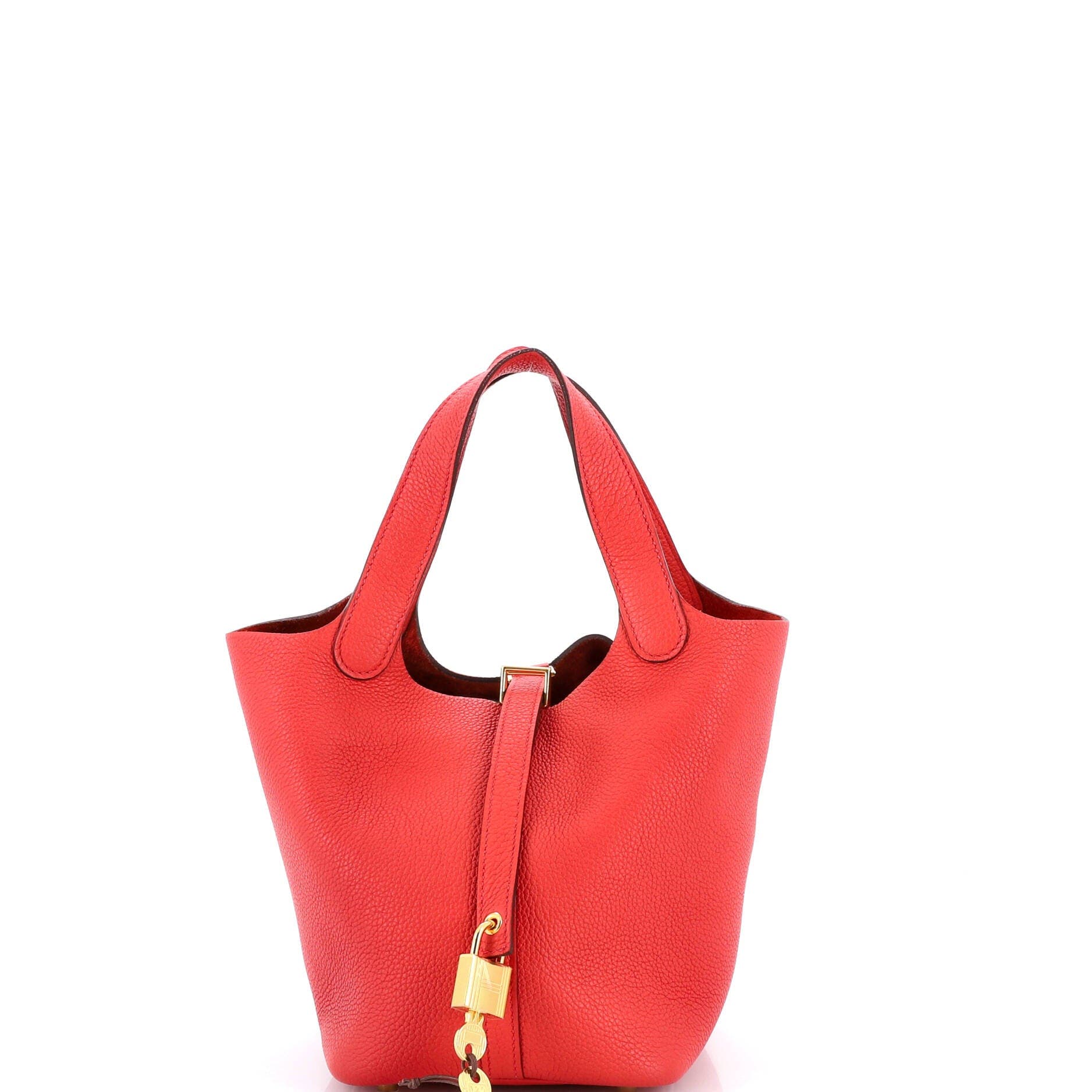 Pre-Owned Hermes Picotin Lock Bag Maurice PM, Main, color, Bougainvillier