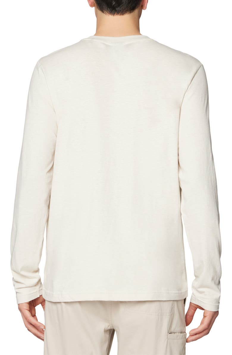 Mountain Hardwear On Edge Organic Cotton & Hemp Long Sleeve T-Shirt, Alternate, color, Stone