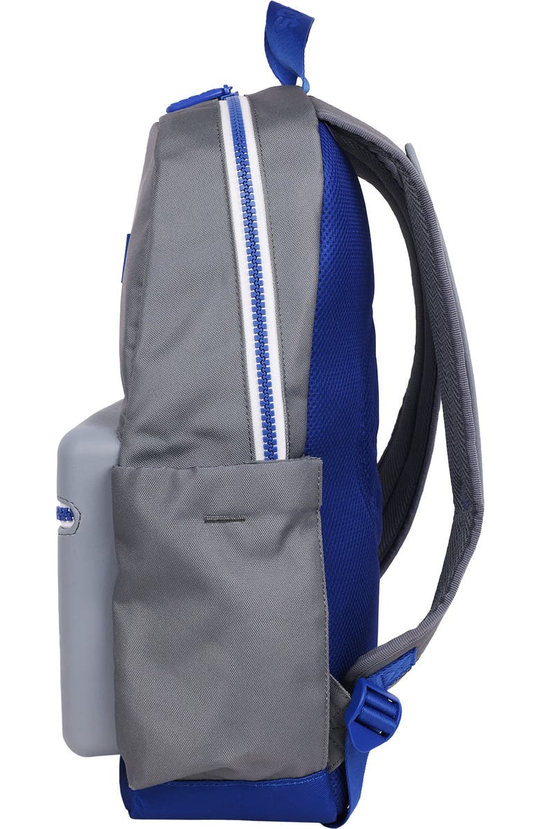 CROCS Lightweight Backpack with Molded Front Storage Pocket, Alternate, color, Grey/Multi