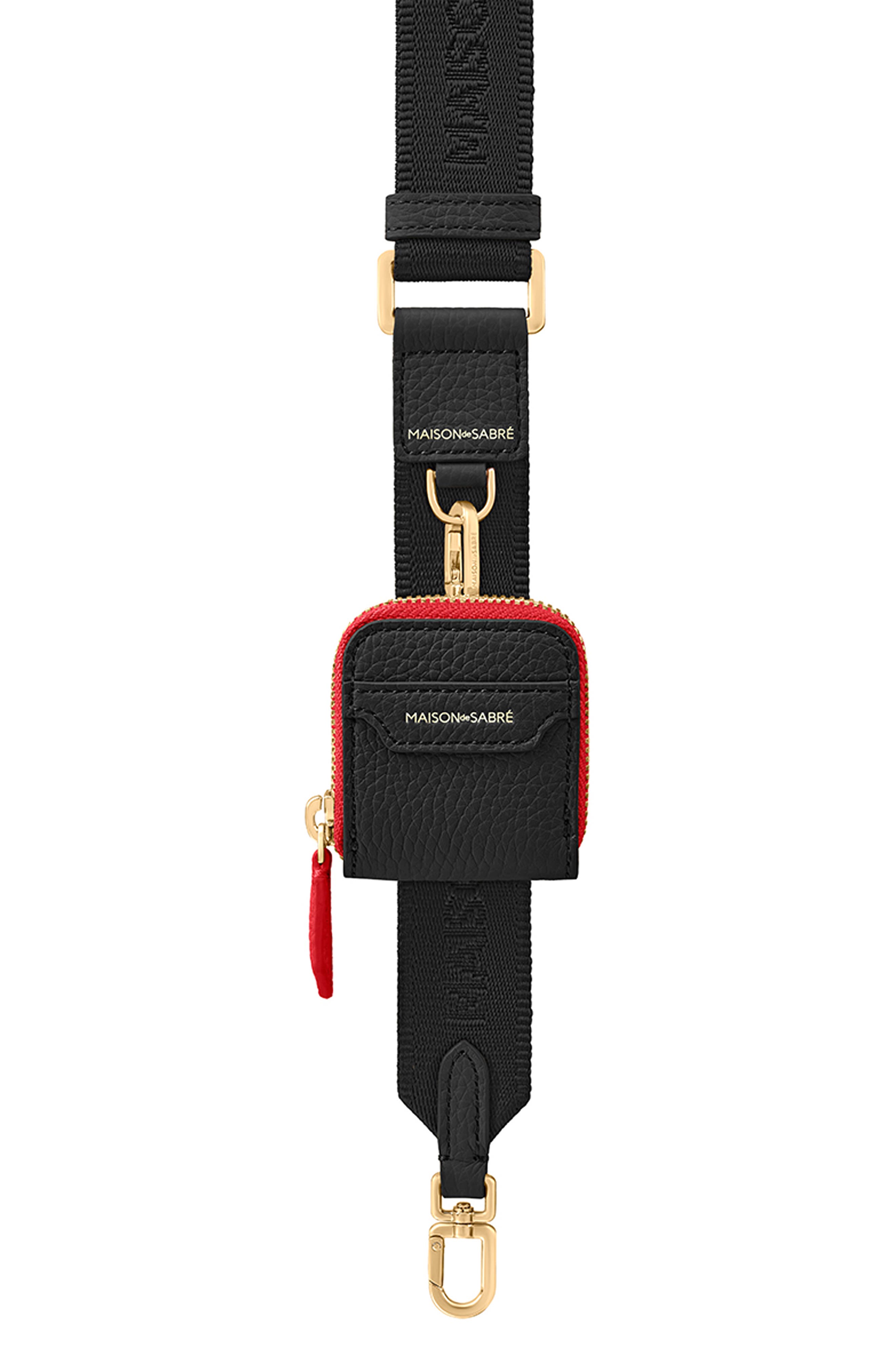 MAISON de SABRÉ The Utility Strap, Main, color, Rouge Noir