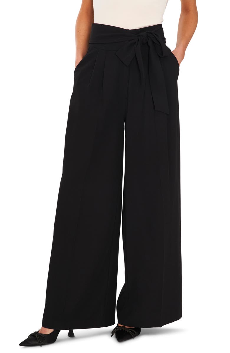 CeCe Pleated Trousers, Main, color, 