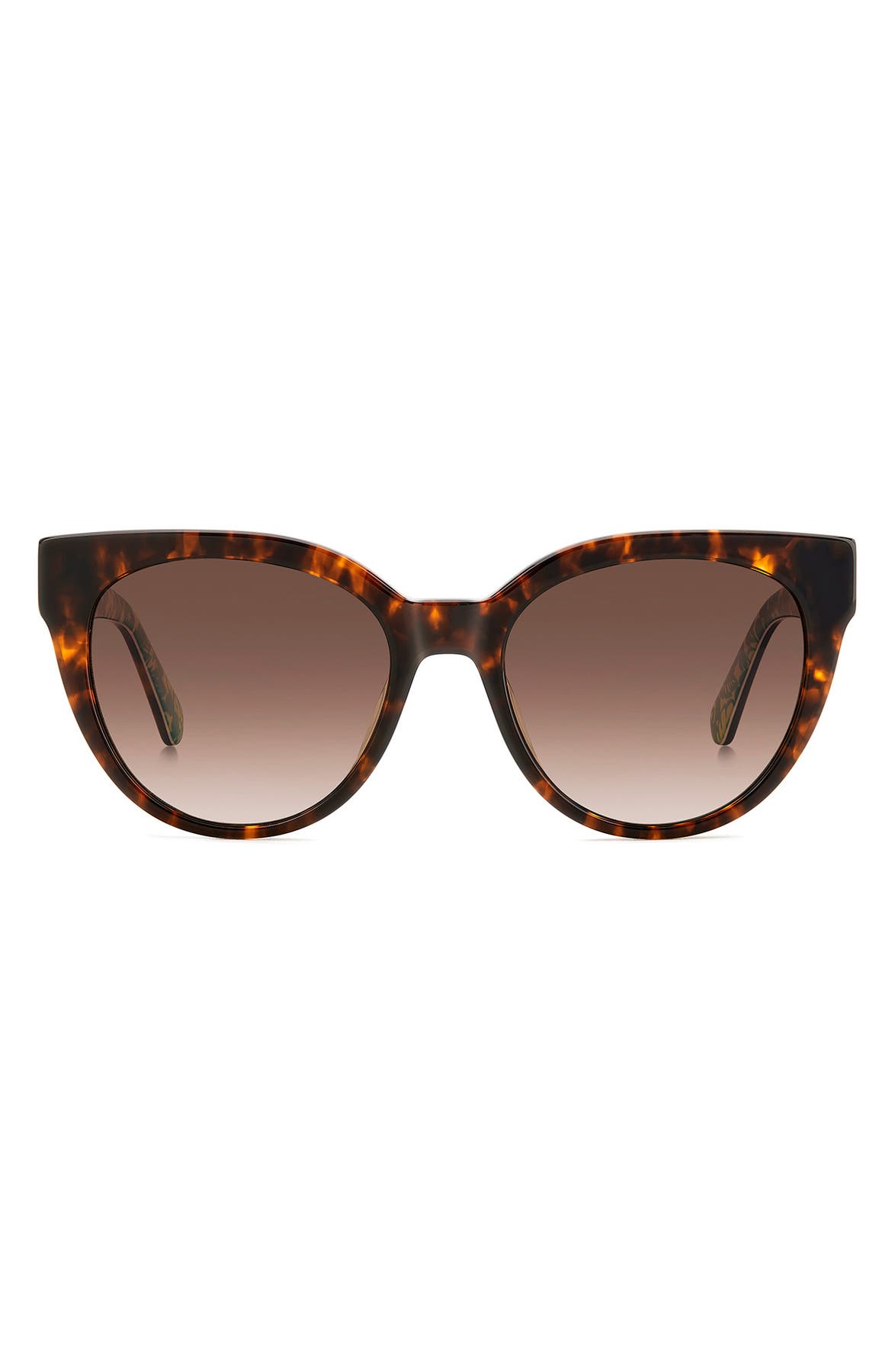 Kate Spade Javana 54mm Polarized Round Cat Eye Sunglasses