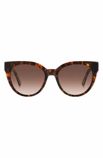 Javana 54mm Polarized Round Cat Eye Sunglasses