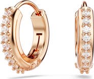Swarovski Matrix Mini Hoop Earrings