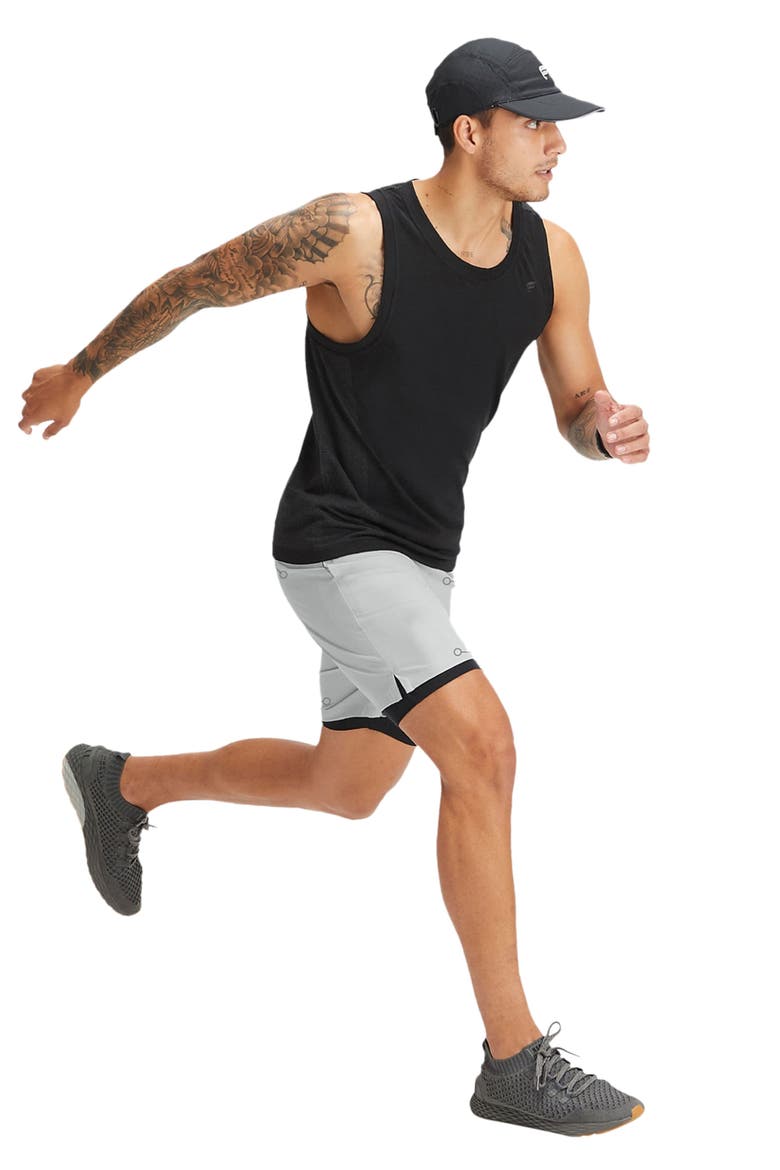 Men's The Fundamental Short II (Lined) 7", Alternate, color, Mineral Grey