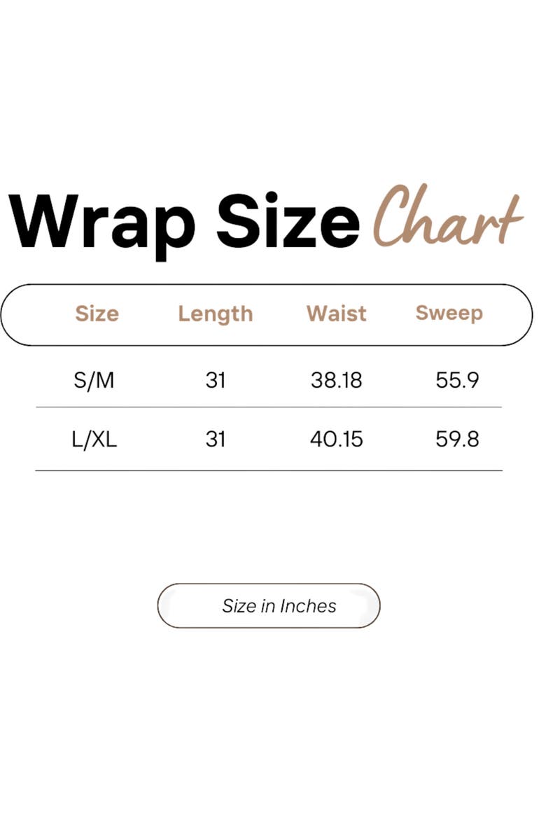 VOLO Beauty Spa Wrap, Alternate, color, Pebble