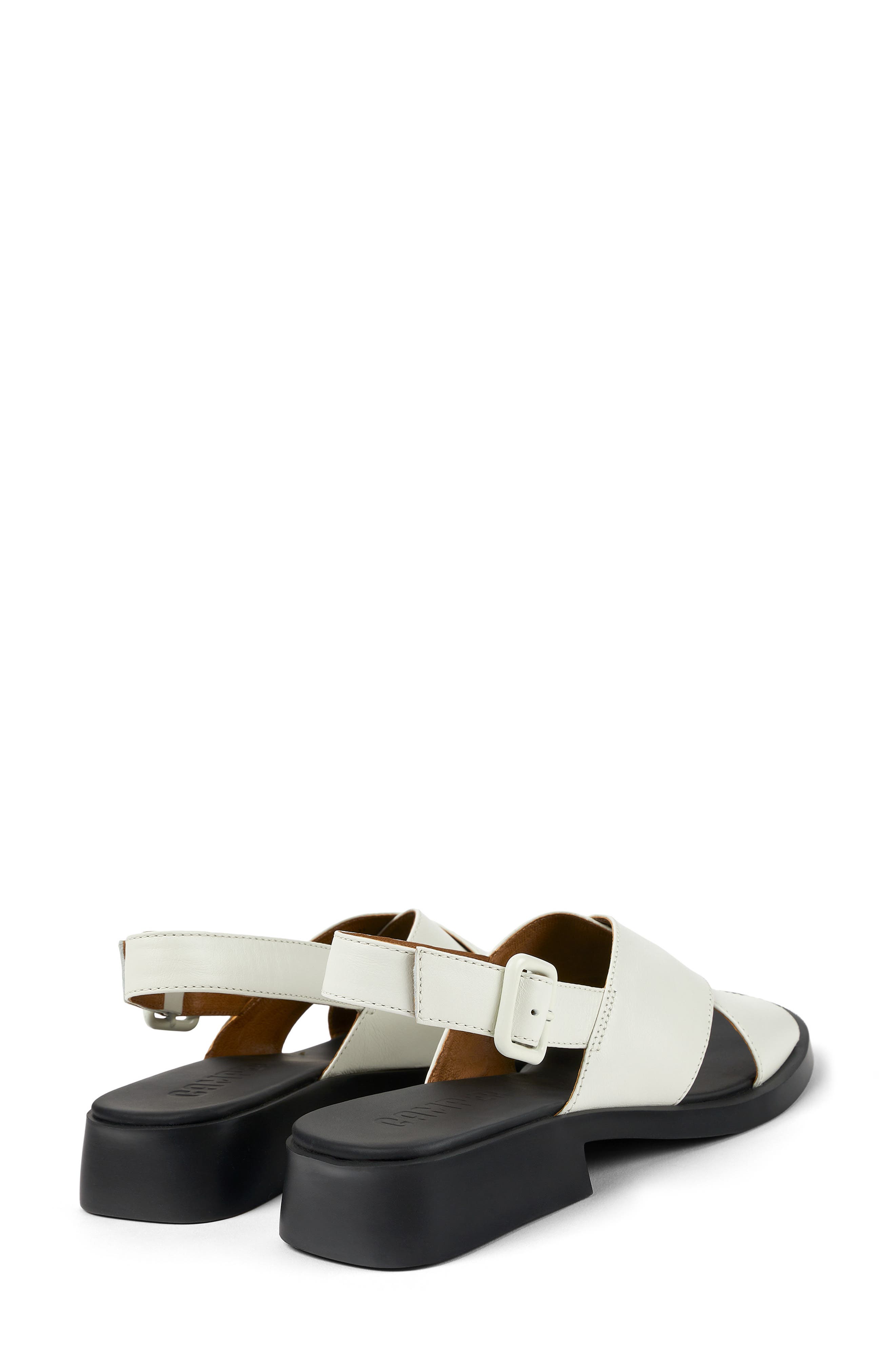 Dana Slingback Sandal, Alternate, color, WHITE NATU