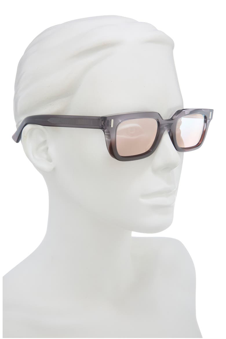 1306 Gradient Rectangular Sunglasses, Alternate, color, REVERSE GRAD SHERRY