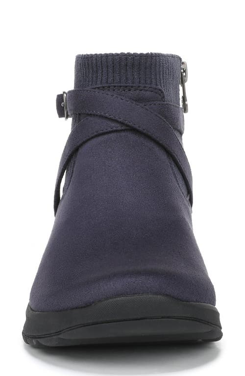 Lifestride Gates Wedge Bootie In Blue