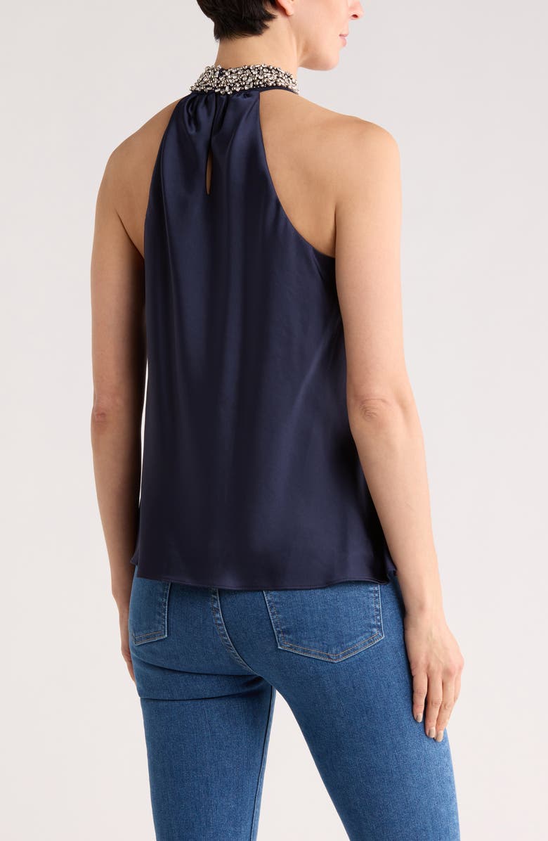 Simkhai Navi Embellished Top, Alternate, color, Midnight