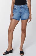Unpublished Emma Raw Hem Denim Shorts