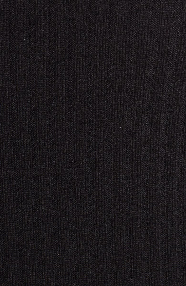 Halogen<sup>®</sup> Bell Sleeve Rib Knit V-Neck Sweater, Alternate, color, 