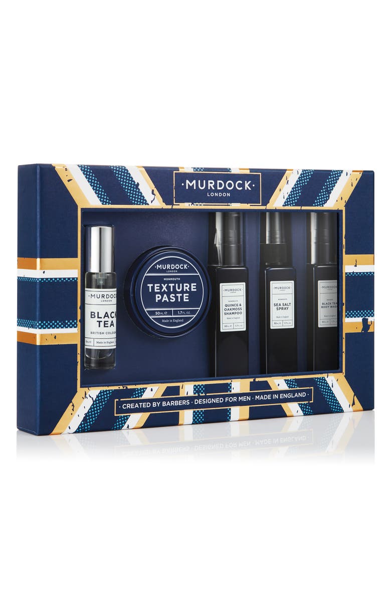 Murdock London A Gentleman of Two Cities Travel Size Grooming Set, Main, color, 