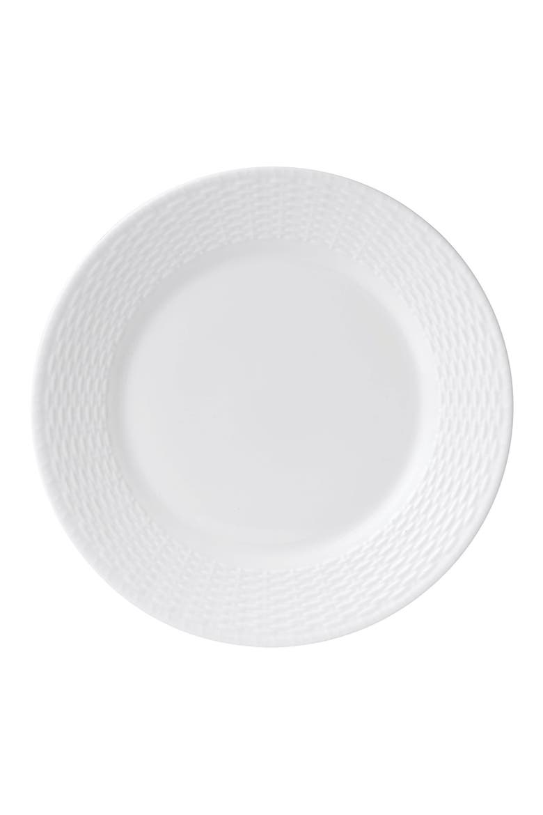 Nantucket Basket Bone China Dinner Plate, Main, color, WHITE