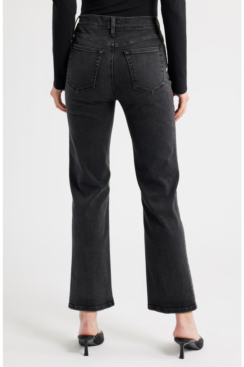 Le Sleek High Waist Ankle Straight Leg Jeans, Alternate, color, JITTER