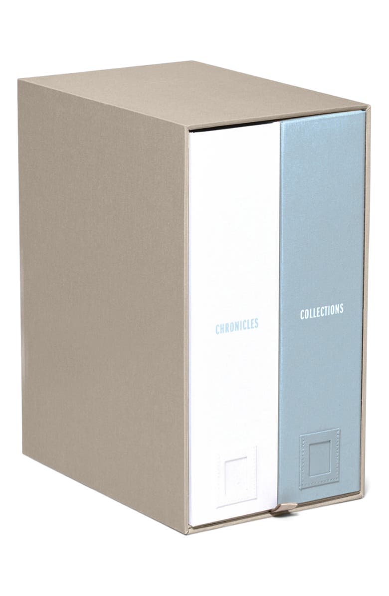 Savor Baby Deluxe Keepsake Box, Alternate, color, Light Blue