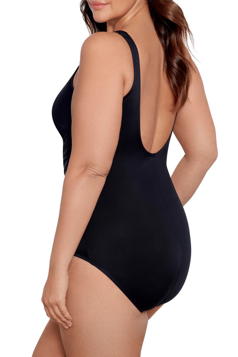 Must Have Oceanus One-Piece Swimsuit, Alternate, color, BLACK