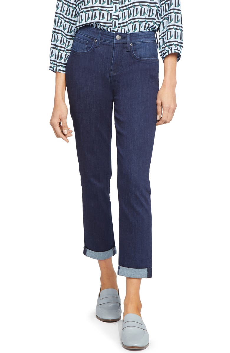 NYDJ Margot Straight Leg Girlfriend Jeans, Main, color, 