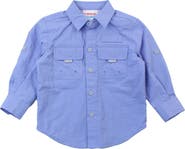 RuggedButts Boys UPF50+ Sun Protective Button Down Shirt