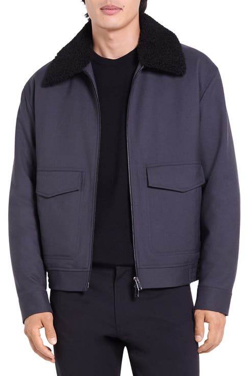 Zip Aviator Jacket