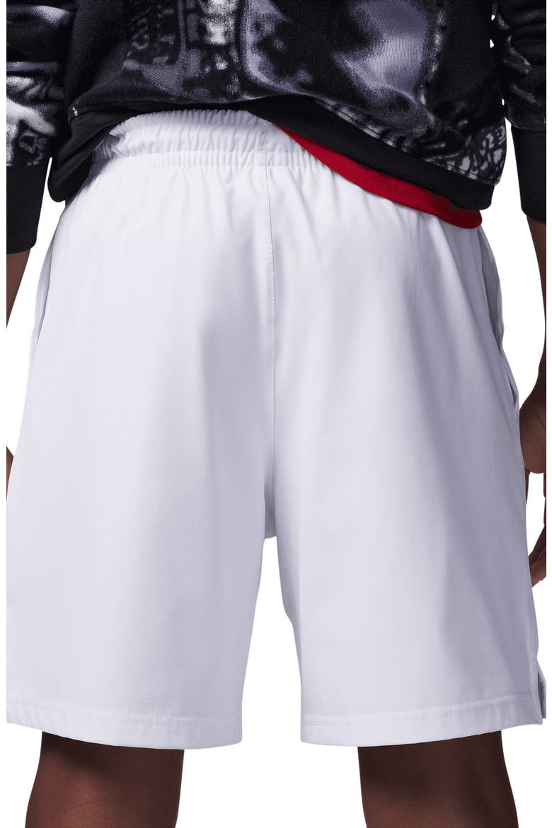 Kids' Jumpman Brooklyn Shorts, Alternate, color, WHITE